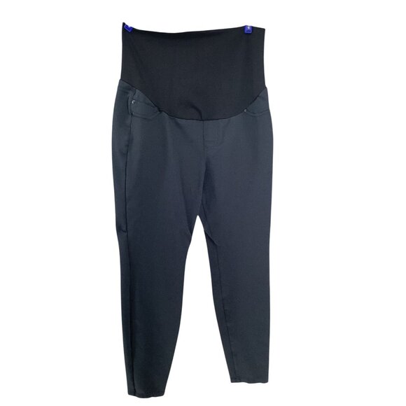 Liverpool Pants - Liverpool Womens Maternity Pants Size 12 Night Sky Blue With Stretch Waist